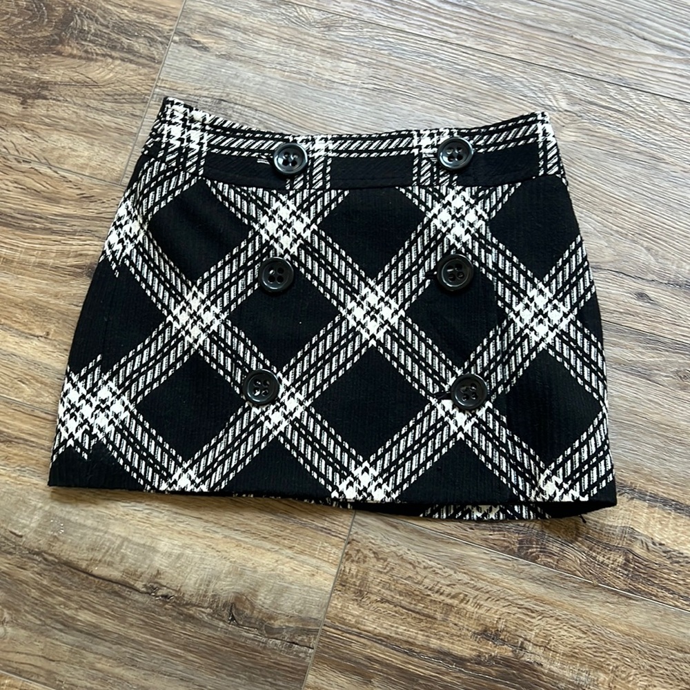 Plaid skirt